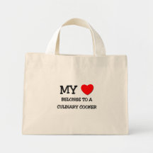 My Heart Belongs To A CULINARY COOKER Bag