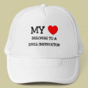 My Heart Belongs To A DRILL INSTRUCTOR hats by professions My Heart Belongs To A DRILL INSTRUCTOR hats