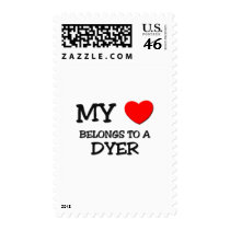 My Heart Belongs To A DYER postage by professions My Heart Belongs To A DYER postage