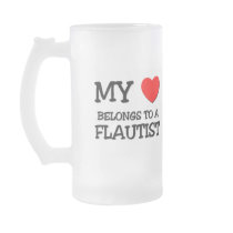 My Heart Belongs To A FLAUTIST Coffee Mug