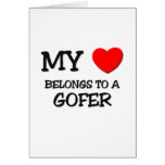 My Heart Belongs To A GOFER cards