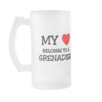 My Heart Belongs To A GRENADIER mugs by professions My Heart Belongs To A GRENADIER mugs