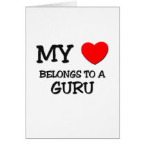 My Heart Belongs To A GURU cards