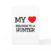 My Heart Belongs To A HUNTER cards by professions My Heart Belongs To A HUNTER cards