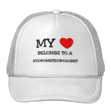 My Heart Belongs To A HYDROMETEOROLOGIST Mesh Hat
