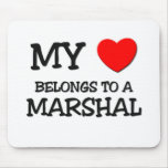 My Heart Belongs To A MARSHAL Mouse Mat