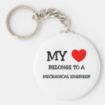 My Heart Belongs To A MECHANICAL ENGINEER Keychains