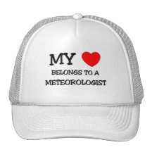 My Heart Belongs To A METEOROLOGIST Mesh Hats