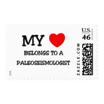 My Heart Belongs To A PALEOSEISMOLOGIST postage by professions My Heart Belongs To A PALEOSEISMOLOGIST postage