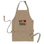 My Heart Belongs To A PASTOR Apron