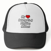 My Heart Belongs To A Physician Assistant Trucker Hat