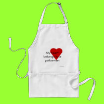 My heart belongs to a policeman Apron by shawke123 My heart belongs to a policeman Apron