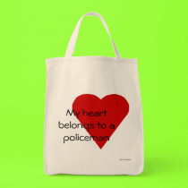 My heart belongs to a policeman Bag by shawke123 My heart belongs to a policeman Bag
