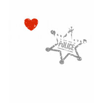 My Heart Belongs to a Policeman t-shirts