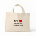 My Heart Belongs To A PSYCHIATRIC NURSE bags