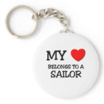 My Heart Belongs To A SAILOR Key Chain