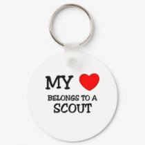 My Heart Belongs To A SCOUT keychains by professions My Heart Belongs To A SCOUT keychains