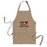 My Heart Belongs To A SINDONOLOGIST aprons