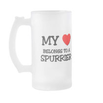 My Heart Belongs To A SPURRIER mugs by professions My Heart Belongs To A SPURRIER mugs