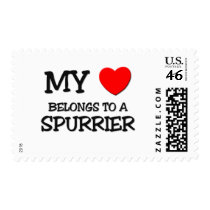 My Heart Belongs To A SPURRIER postage