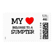 My Heart Belongs To A SUMPTER postage by professions My Heart Belongs To A SUMPTER postage