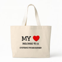 My Heart Belongs To A SYSTEMS PROGRAMMER bags