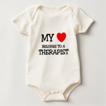 My Heart Belongs To A THERAPIST t-shirts
