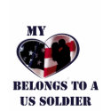 My Heart Belongs to a US Soldier t-shirts by emily381 My Heart Belongs to a US Soldier t-shirts