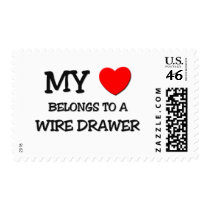 My Heart Belongs To A WIRE DRAWER postage by professions My Heart Belongs To A WIRE DRAWER postage