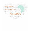My heart belongs to Africa Shirt