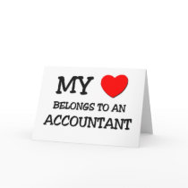 My Heart Belongs To An ACCOUNTANT Cards
