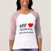 Ladies 3/4 Sleeve Raglan (Fitted)
