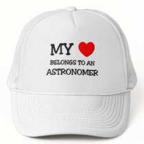 My Heart Belongs To An ASTRONOMER Mesh Hats