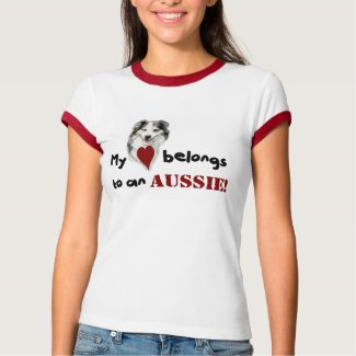 My heart belongs to an Aussie shirt