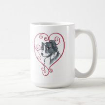 My heart belongs to an English Shepherd Mug