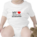 My Heart Belongs To An IRONMASTER t-shirts