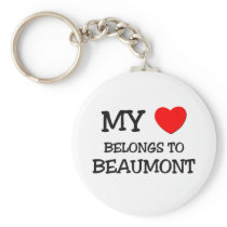 My heart belongs to BEAUMONT Keychain