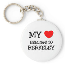 My heart belongs to BERKELEY Key Chain