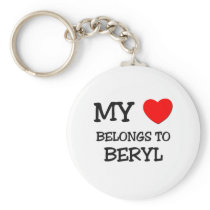My Heart Belongs To BERYL Keychains