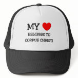 My heart belongs to CORPUS CHRISTI hats