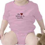 My Heart Belongs to  Daddy Bodysuit