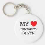 My Heart Belongs to Devyn Key Chain
