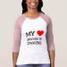 Ladies 3/4 Sleeve Raglan (Fitted)