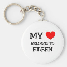 My Heart Belongs To EILEEN Key Chain