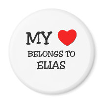 My Heart Belongs to Elias magnets
