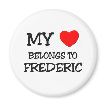 My Heart Belongs to Frederic magnets