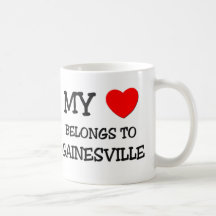 My heart belongs to GAINESVILLE Mugs