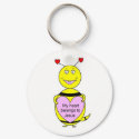 My heart belongs to Jesus Bee Keychain keychain