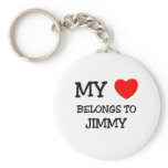 My Heart Belongs to Jimmy Key Chains