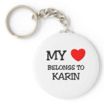 My Heart Belongs To KARIN Key Chain